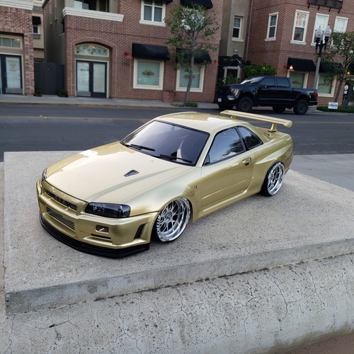 Custom paint nissan - 1/10, r34